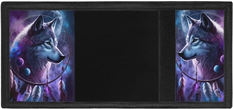 GLUDEAR Kids Boys Girls Wallet Trifold Youth Wallet Coin Pocket Card Holders Outdoor Novelty Wallet Money Organizer,Dream Wolf - Image 4